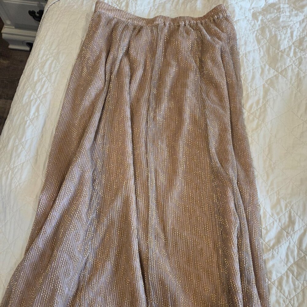 Rose Gold Shimmer Skirt